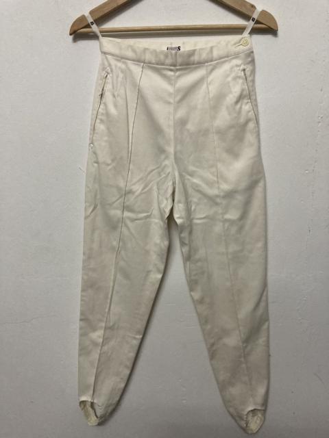 ISSEY MIYAKE Issey Miyake Stirrup Lean Line Left Side Zipper Pants
