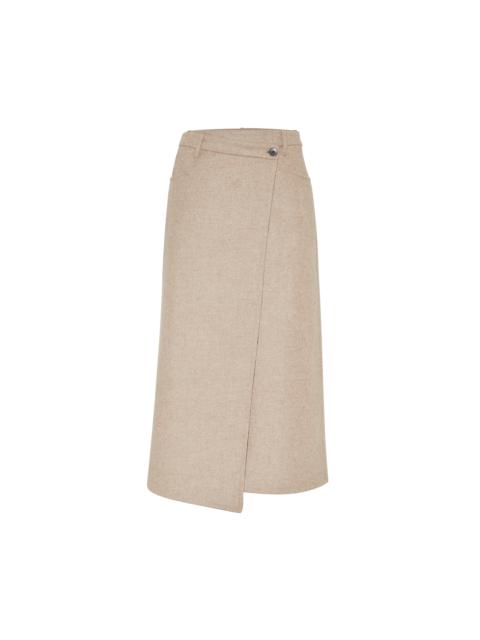 Brunello Cucinelli Hand-finished skirt in Rope at Nordstrom