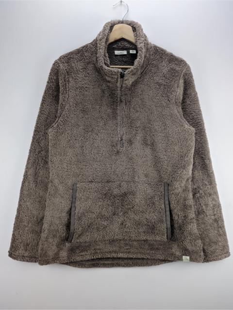 Other Designers Vintage - Steals🔥L.L Bean Fleece Sweater Quarter Zipper Pullover