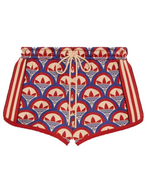 GUCCI Gucci x adidas Jacquard Shorts Red/Blue