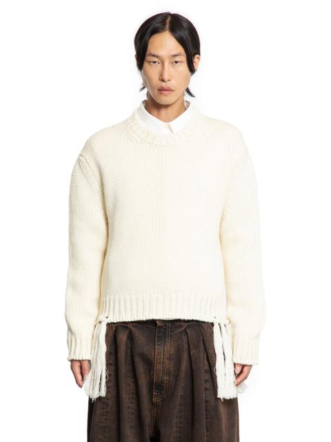 HED MAYNER Sweater-With-Fringes