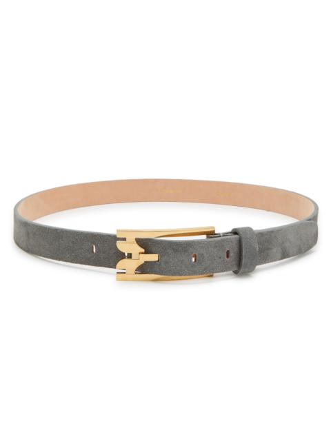 Victoria Beckham Victoria Beckham Pin-buckle Suede Belt