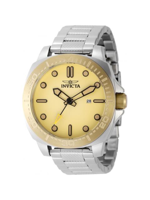 Other Designers Invicta Speedway Quartz Yellow Dial Men's Watch 49102