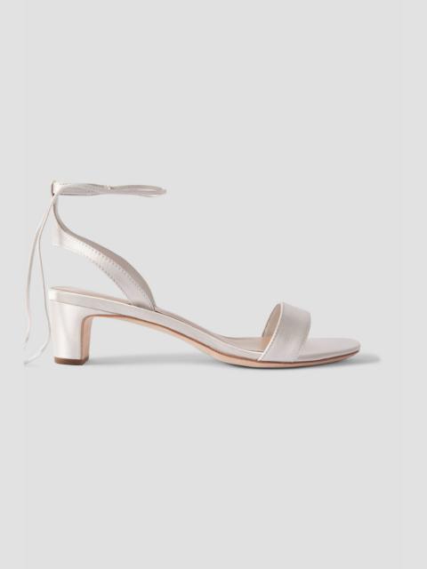 Other Designers Jackie satin sandals