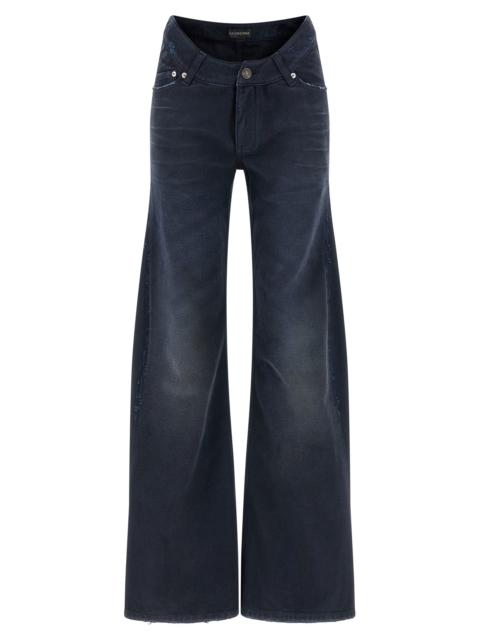 BALENCIAGA Balenciaga Women Curved Waist Jeans
