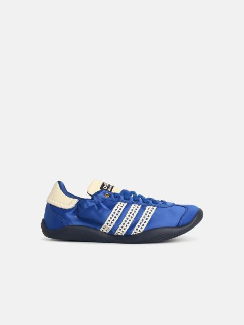 adidas 'KARINTHA LO SATIN' BLUE FABRIC SNEAKERS