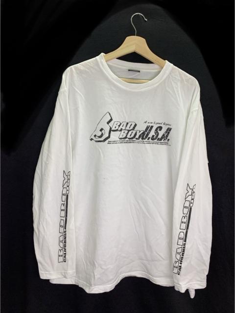 Other Designers Rap Tees - Vintage Y2K Bad Boy USA Long Sleeve Tshirt