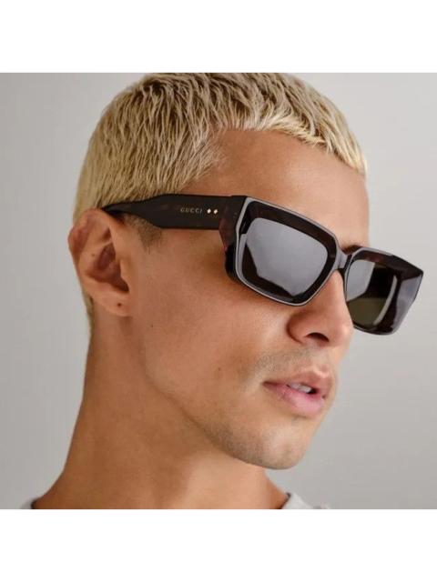 GUCCI New Gucci Havana Green Unisex Sunglasses GG1529S 002
