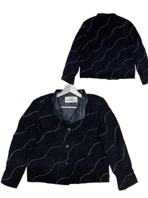 Other Designers Archival Clothing - Vintage Fabio Mantegazza Suede Leather women Jacket