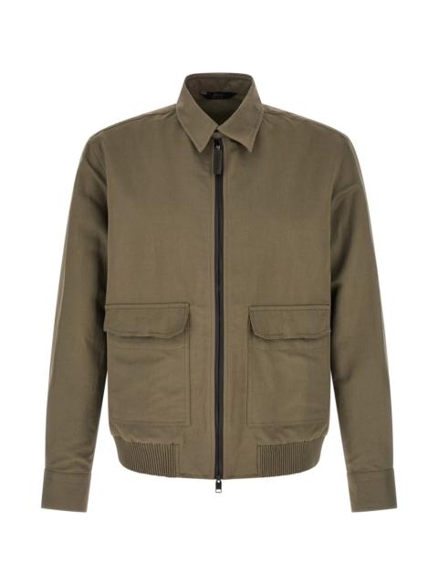 Brioni Linen cotton blouson