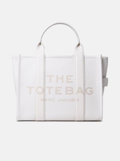 Marc Jacobs CREAM LEATHER MIDI TOTE BAG