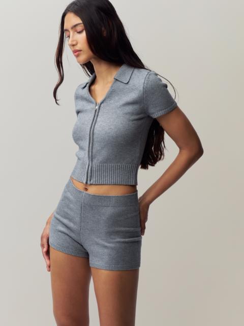 GUIZIO CALESIA ZIP UP TOP