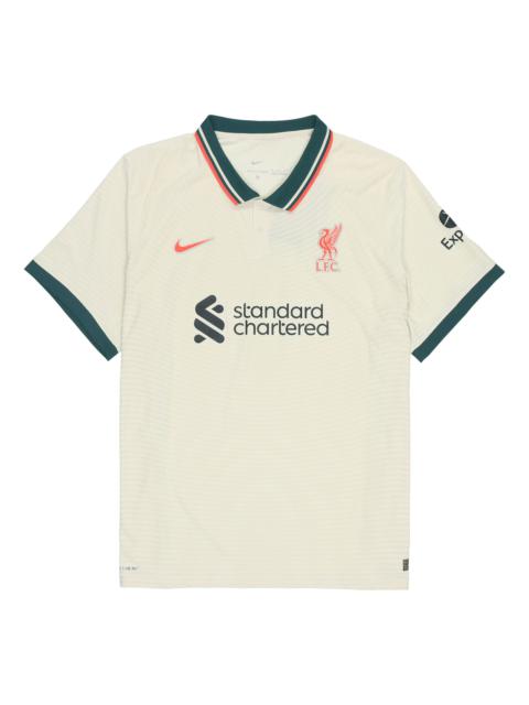 Nike Soccer/Football Sports Short Sleeve Jersey AU Player Edition 21-22 Season Liverpool Away Gray D