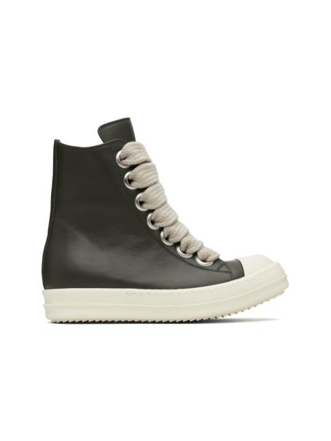 Rick Owens Gray Concordians Jumbolace Sneakers