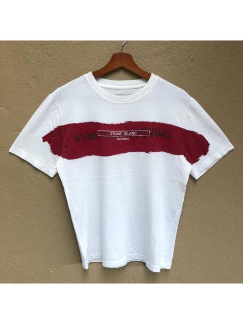 Stone Island 🔥Rare Vintage Stone Island Denims Spellout Tshirt