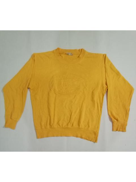 Other Designers Vintage - Lacoste Hidden Logo Spell Out Orange Sweatshirt