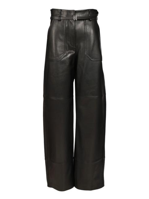 Sportmax Nappa Trousers Black