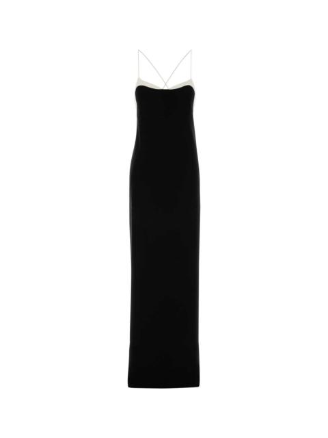 TOM FORD Black Stretch Georgette Long Dress