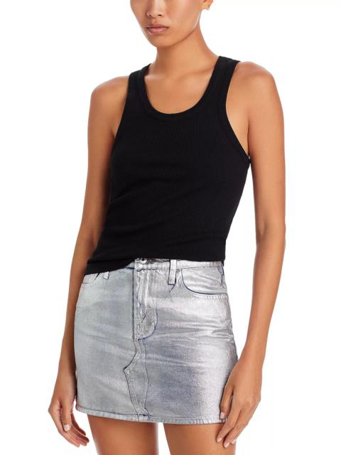 AGOLDE Poppy Ribbed Tank Top