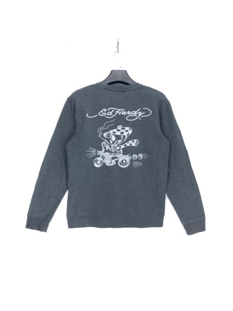 Other Designers Ed Hardy - Don Ed Hardy Design Big Logo Crewneck Sweatshirts #2798-108