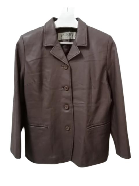 BALMAIN Leather Jacket