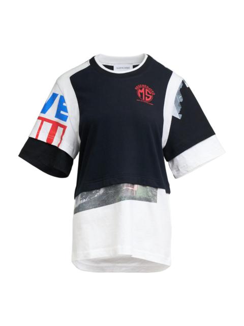 Marine Serre Regenerated Graphic Jersey Layered T-Shirt
