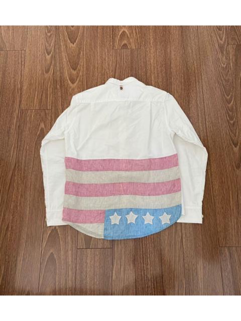 visvim VISVIM STARS SHIRT GIZA L/S — Flag Shirt
