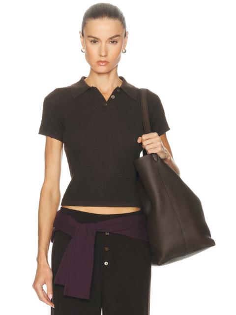 GUEST IN RESIDENCE Shrunken Polo Top