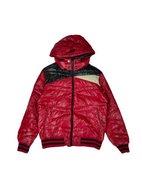 Other Designers Designer - WATER LOOK Puffer Jacket Medium Hiphop Hoodie
