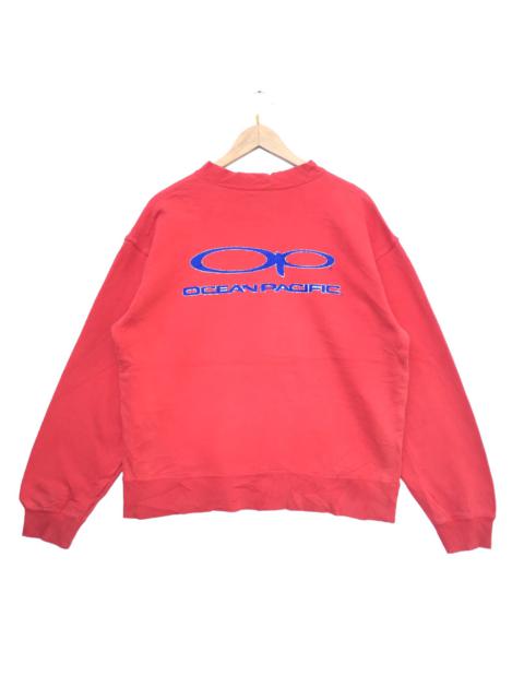 Other Designers Vintage - Vintage 90s Ocean Pacific Big Logo Sweatshirt | Fit to M |