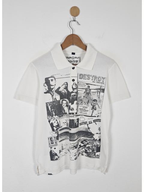 Hysteric Glamour Hysteric Glamour Search and Destroy Polo shirt