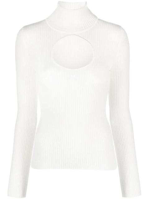 COURREGES WHITE SWEATER