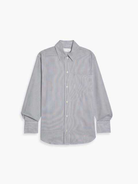 Victoria Beckham Striped cotton-poplin shirt