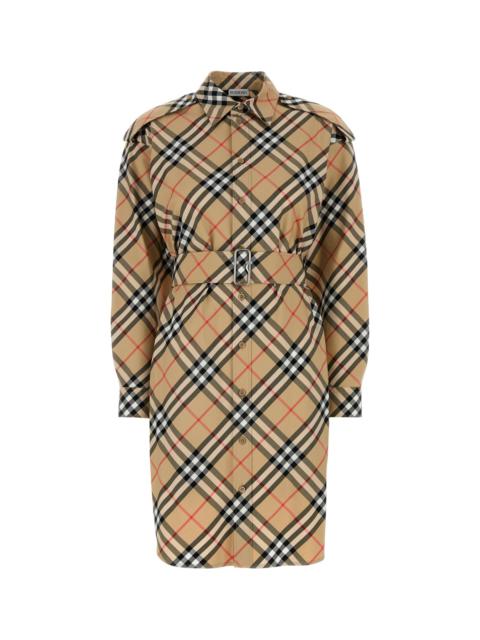 Burberry Embroidered cotton dress