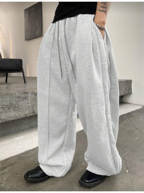 Other Designers Japanese Brand - Baggy grey wide leg Sweatpant
