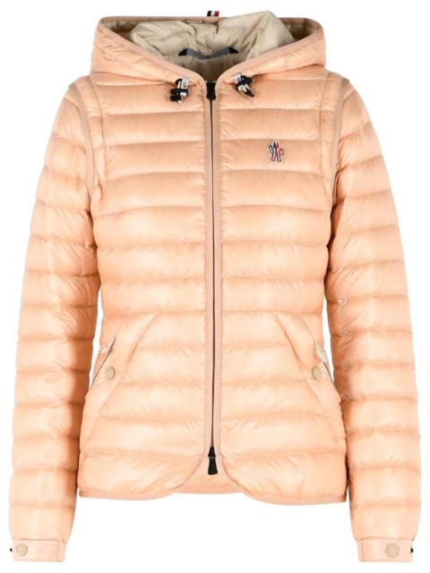 Moncler Moncler Grenoble KARURA Hooded Down Jacket Light Pink