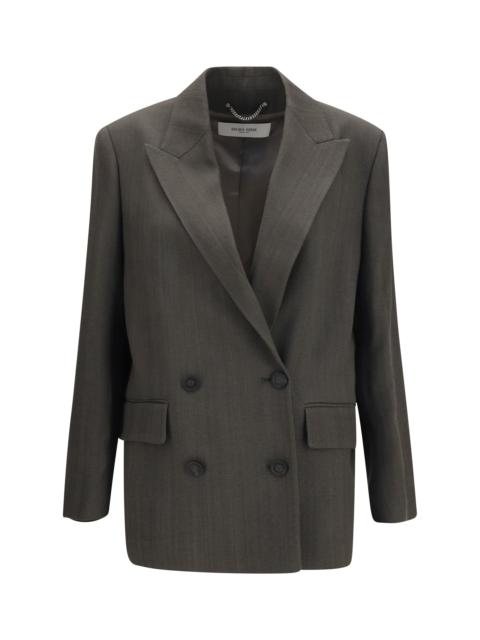 Golden Goose Golden Goose Double-breasted Blazer Deep Tundra