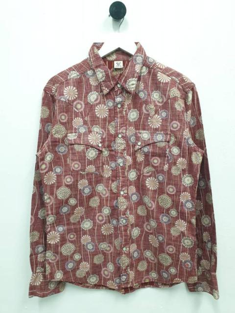 Other Designers Eternal sakura Japanese brand western shirt