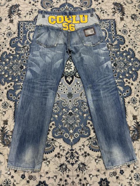 Other Designers Beauty Beast - Japanese Brand Co & Lu 56 Evisu Diacock Distressed Jeans