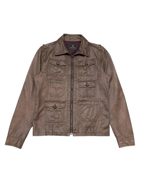 Other Designers Vintage Men's Bigi Moleskin Muti Pocket Zipper Jacket