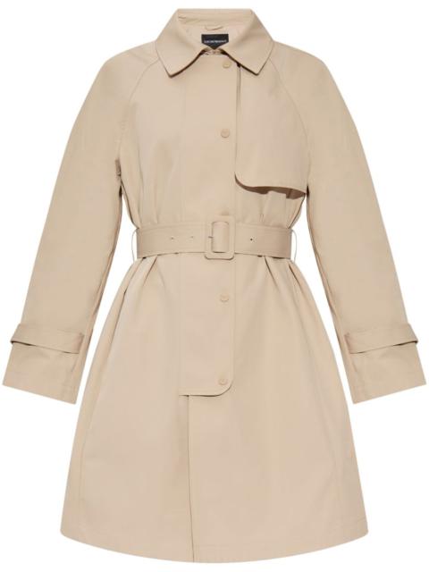 Emporio Armani waterproof trench coat