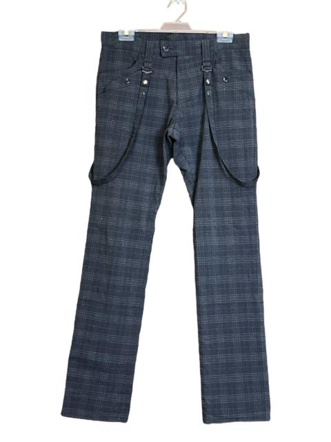 Other Designers Punk and Yo - OFFER🔥COMME CA COMMUNE CHECKERED GOTHIC PUNK STYLE PANT