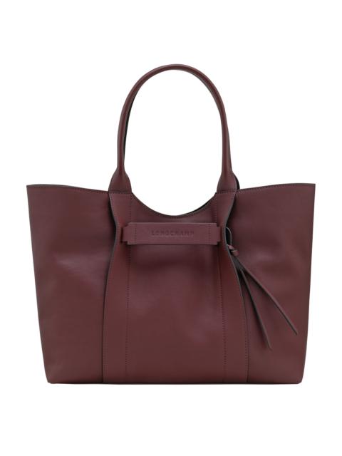 Longchamp Longchamp 3D Shoulder bag Burgundy - Leather