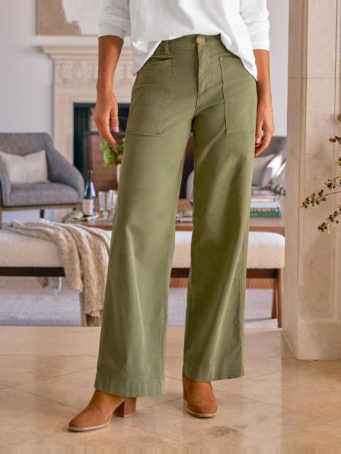 Frank & Eileen Wide-Leg Carpenter Pant