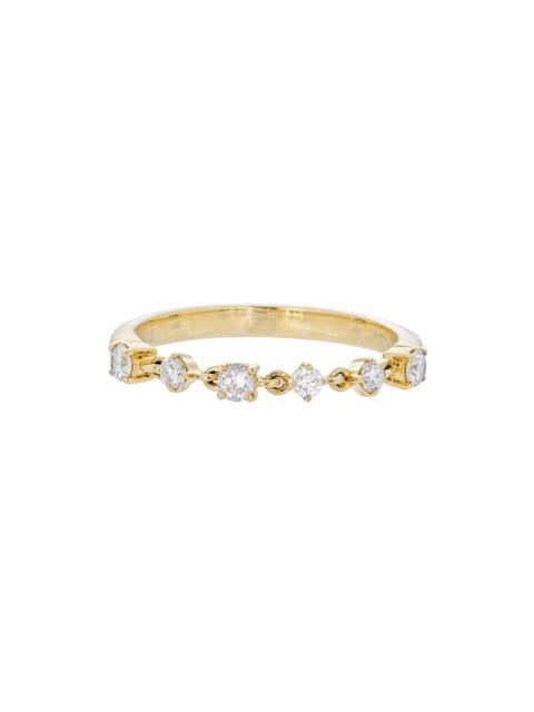 STONE AND STRAND LAB-Created Diamond Chain Ring
