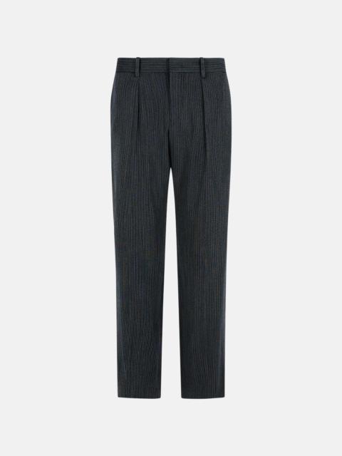 Isabel Marant 'HENDA' BLACK VIRGIN WOOL BLEND PANTS