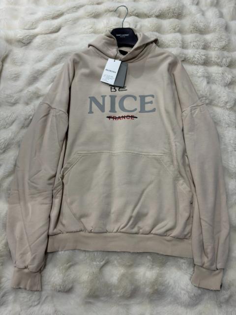 BALENCIAGA Balenciaga Brand-New Oversized Long-Sleeve Hoodie