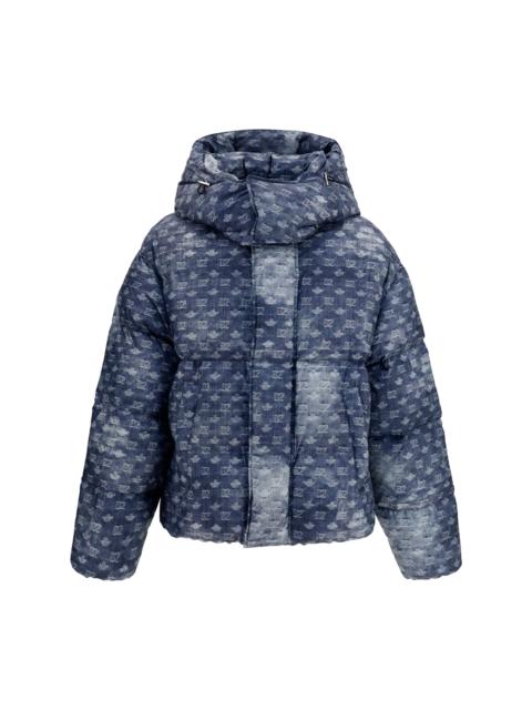 DSQUARED2 Dsquared2 Monogram Puffer Jacket Light Blue