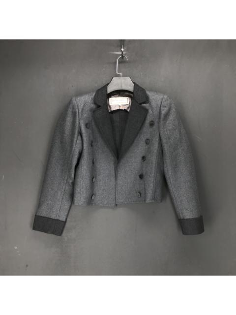 Other Designers Archival Clothing - YSL Paris Cropped Jacket / Blazer / Suits Jacket #S204-10