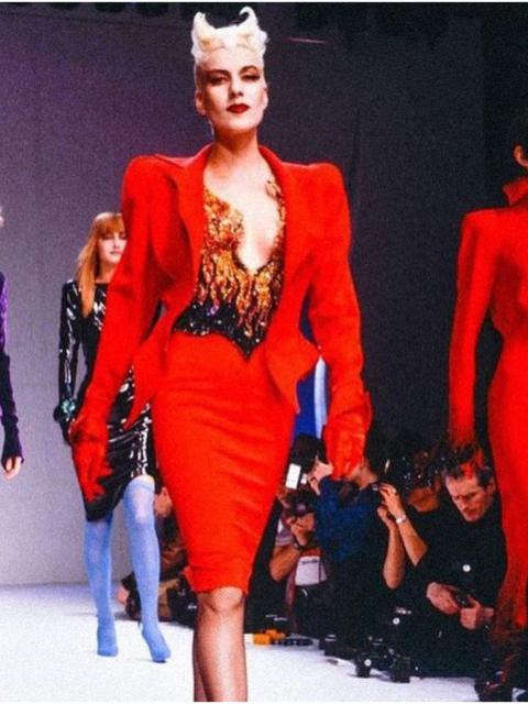 Other Designers Thierry Mugler - F/W 1988 - Vampiric Peplum Jacket